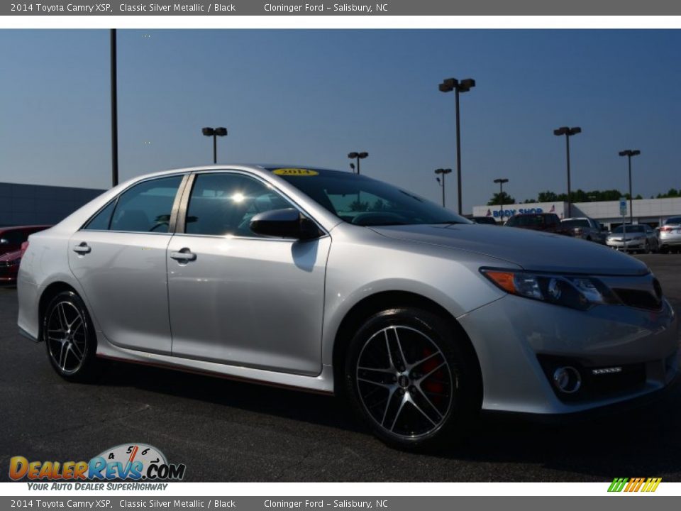 2014 Toyota Camry XSP Classic Silver Metallic / Black Photo #1