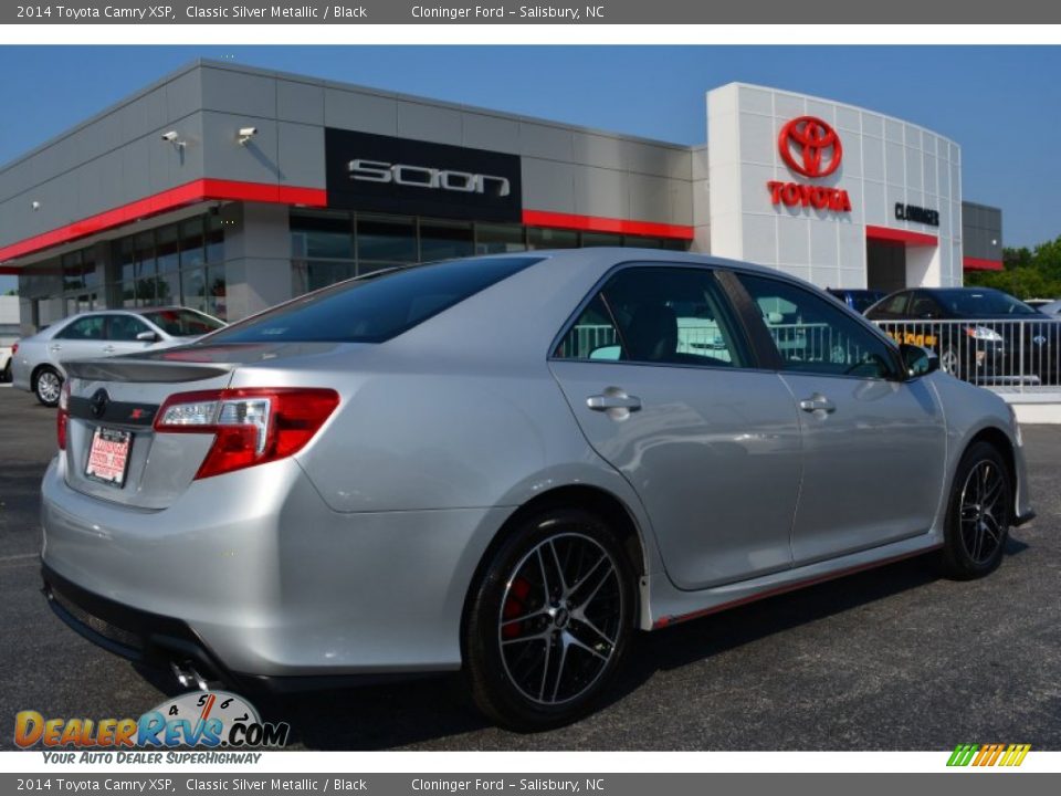 2014 Toyota Camry XSP Classic Silver Metallic / Black Photo #4