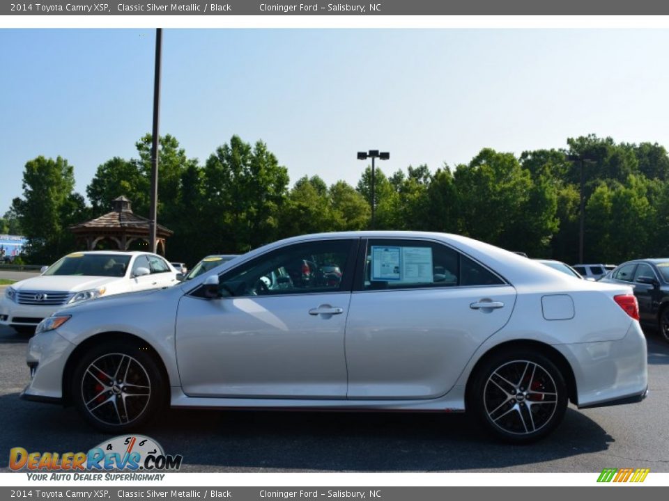 2014 Toyota Camry XSP Classic Silver Metallic / Black Photo #6