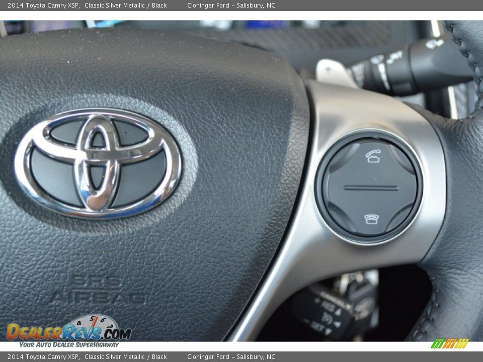 2014 Toyota Camry XSP Classic Silver Metallic / Black Photo #24