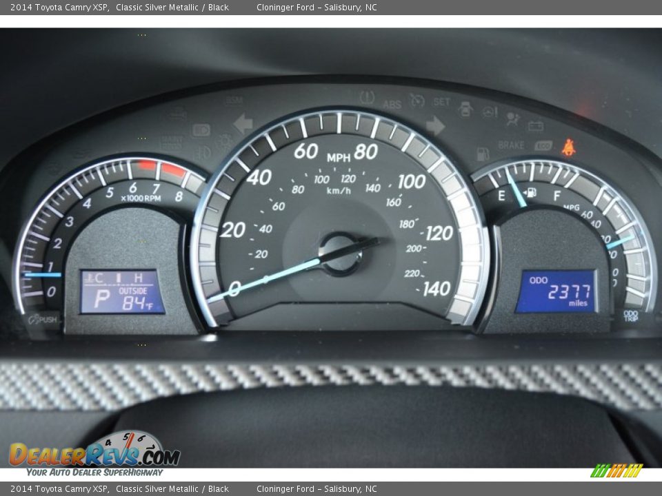 2014 Toyota Camry XSP Classic Silver Metallic / Black Photo #25