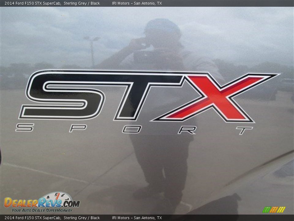 2014 Ford F150 STX SuperCab Sterling Grey / Black Photo #10