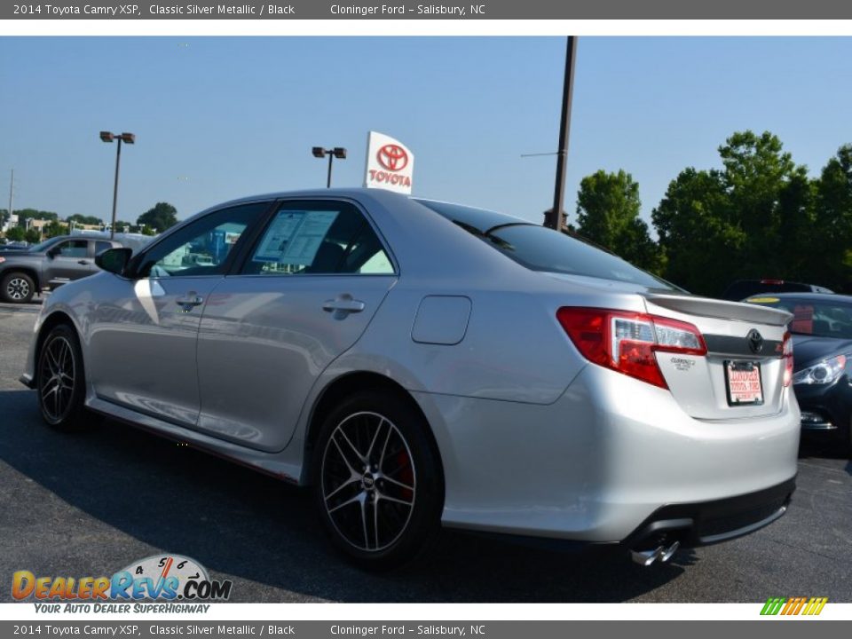 2014 Toyota Camry XSP Classic Silver Metallic / Black Photo #28
