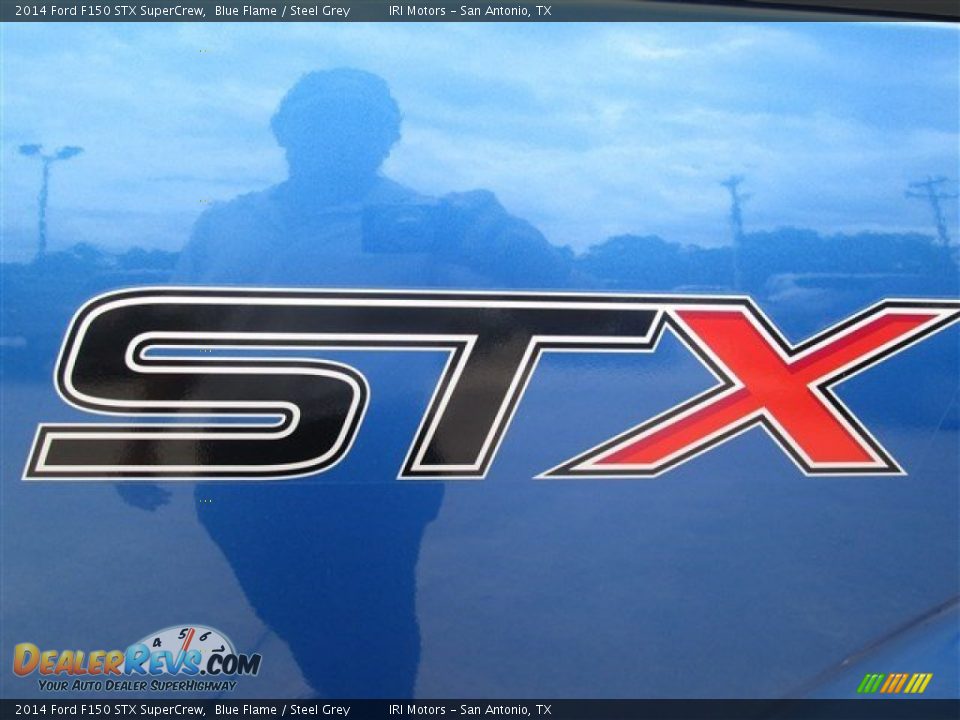 2014 Ford F150 STX SuperCrew Blue Flame / Steel Grey Photo #11