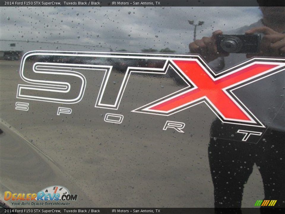 2014 Ford F150 STX SuperCrew Tuxedo Black / Black Photo #2