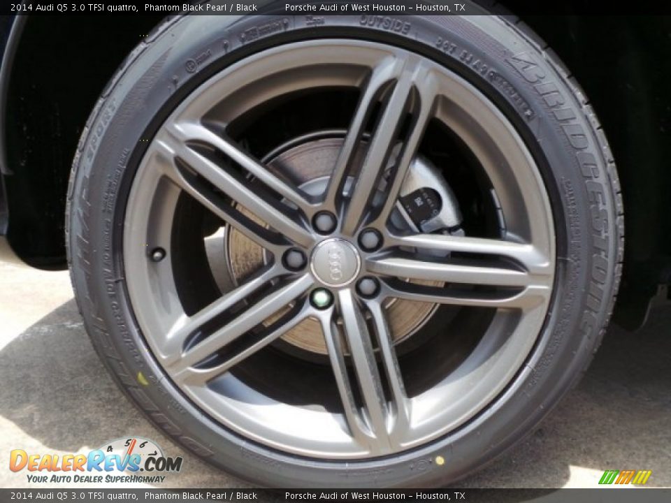 2014 Audi Q5 3.0 TFSI quattro Phantom Black Pearl / Black Photo #5