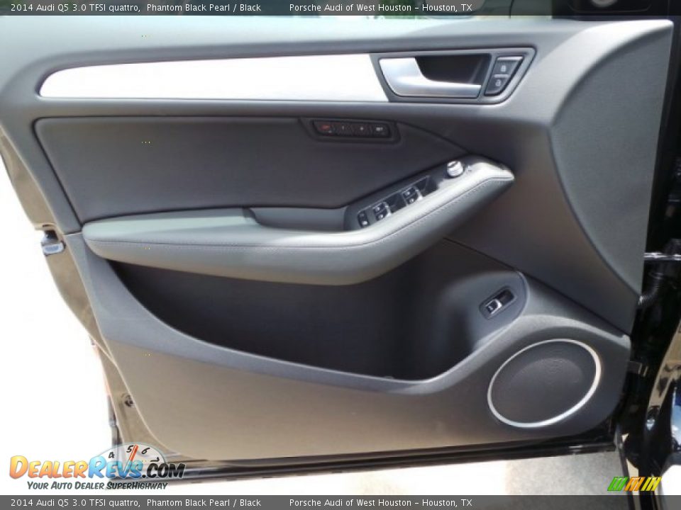 2014 Audi Q5 3.0 TFSI quattro Phantom Black Pearl / Black Photo #6