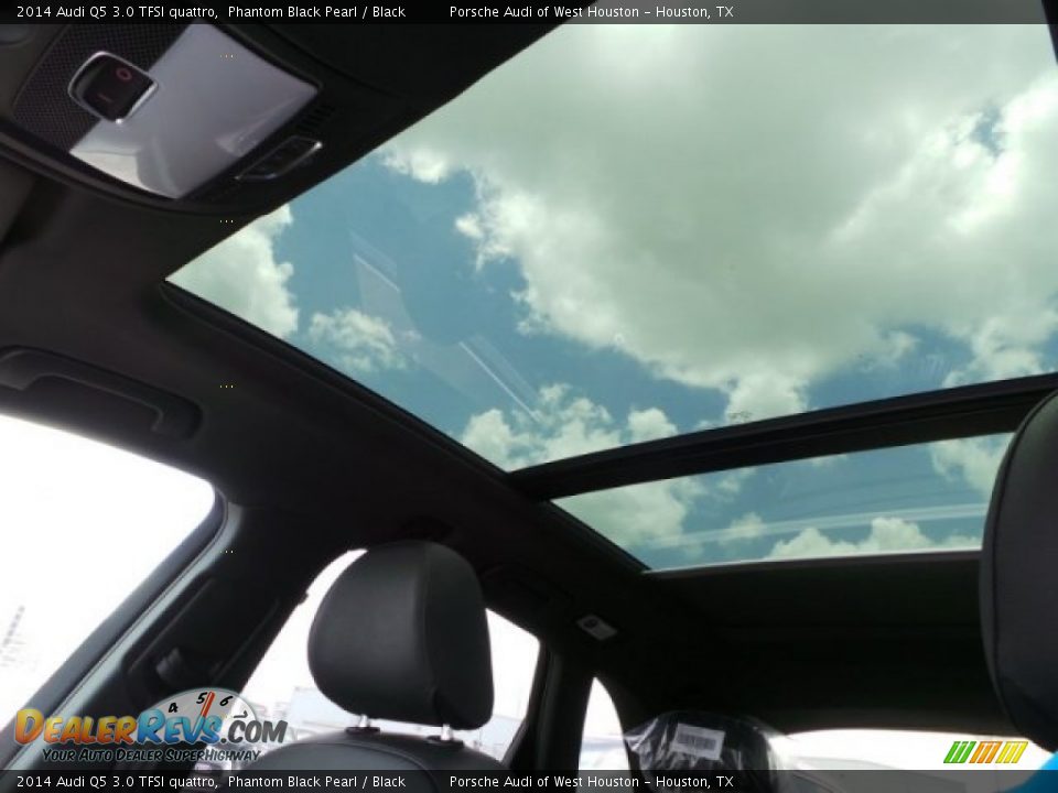 2014 Audi Q5 3.0 TFSI quattro Phantom Black Pearl / Black Photo #14