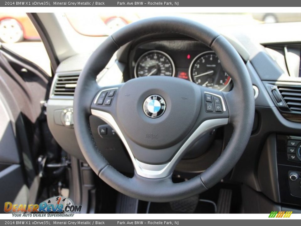 2014 BMW X1 xDrive35i Steering Wheel Photo #17