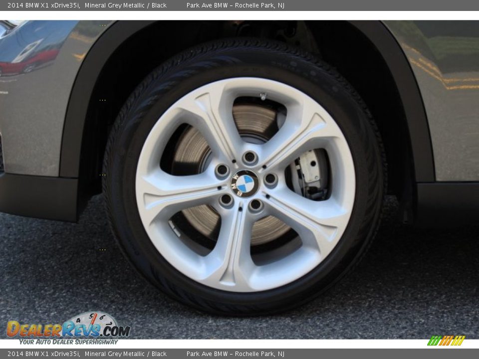 2014 BMW X1 xDrive35i Mineral Grey Metallic / Black Photo #31