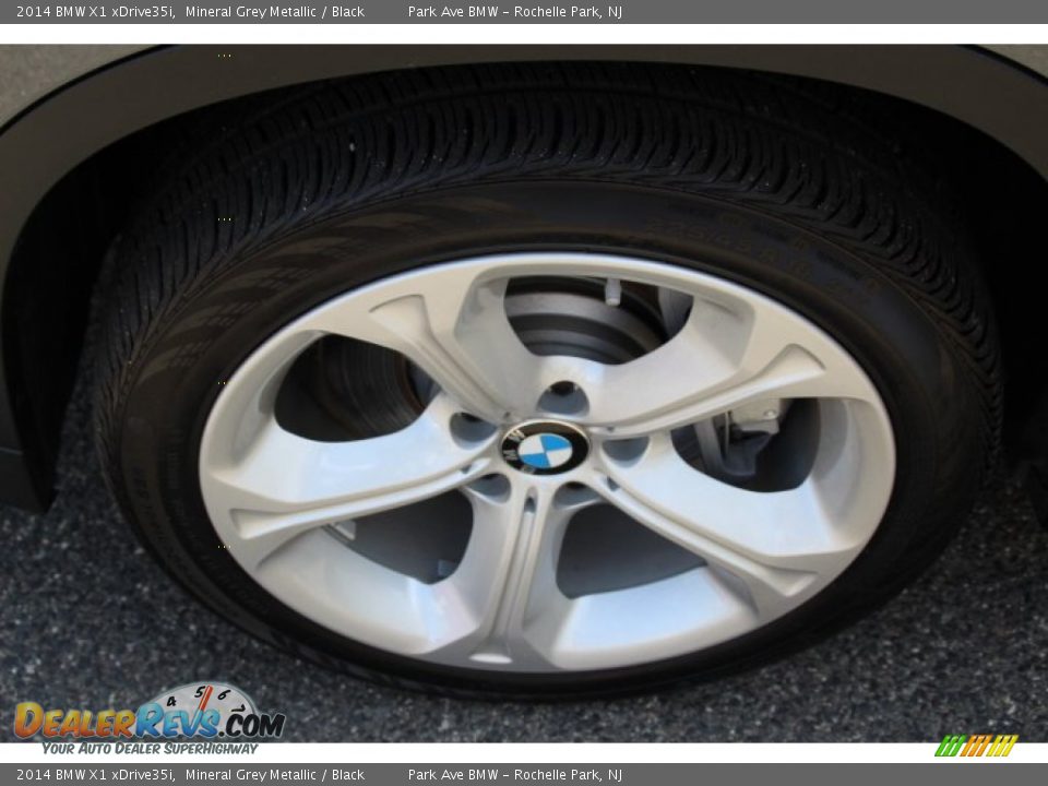 2014 BMW X1 xDrive35i Mineral Grey Metallic / Black Photo #32