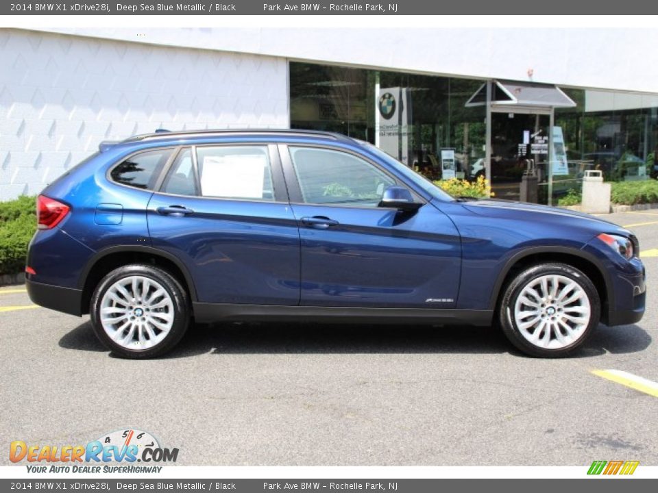 Deep Sea Blue Metallic 2014 BMW X1 xDrive28i Photo #2