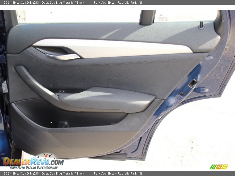 2014 BMW X1 xDrive28i Deep Sea Blue Metallic / Black Photo #23