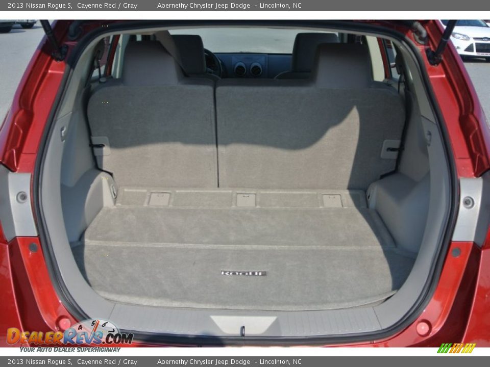 2013 Nissan Rogue S Cayenne Red / Gray Photo #18