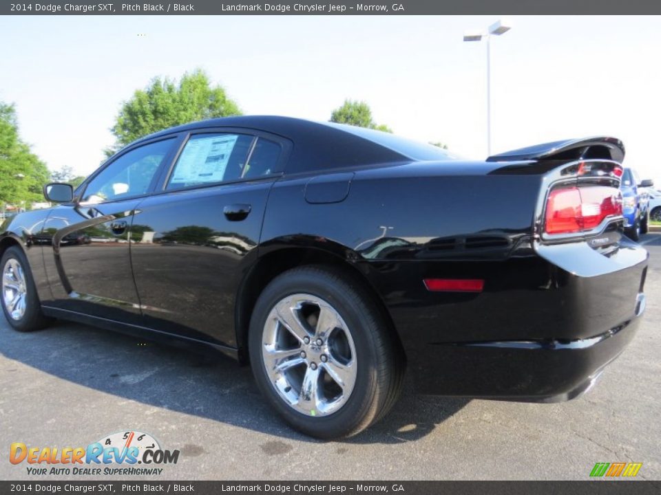 2014 Dodge Charger SXT Pitch Black / Black Photo #2