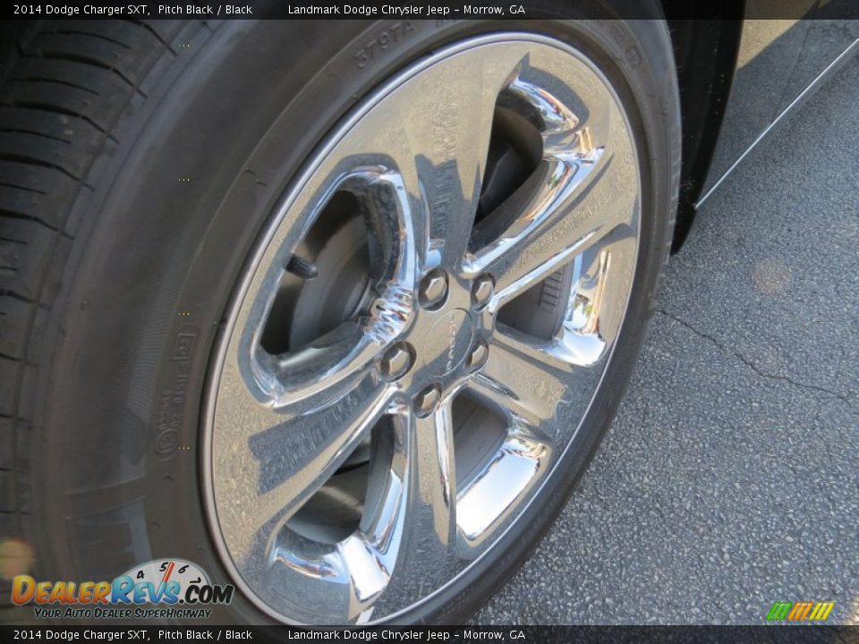 2014 Dodge Charger SXT Pitch Black / Black Photo #5
