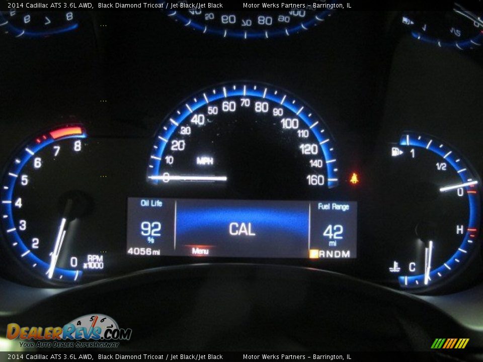 2014 Cadillac ATS 3.6L AWD Gauges Photo #16