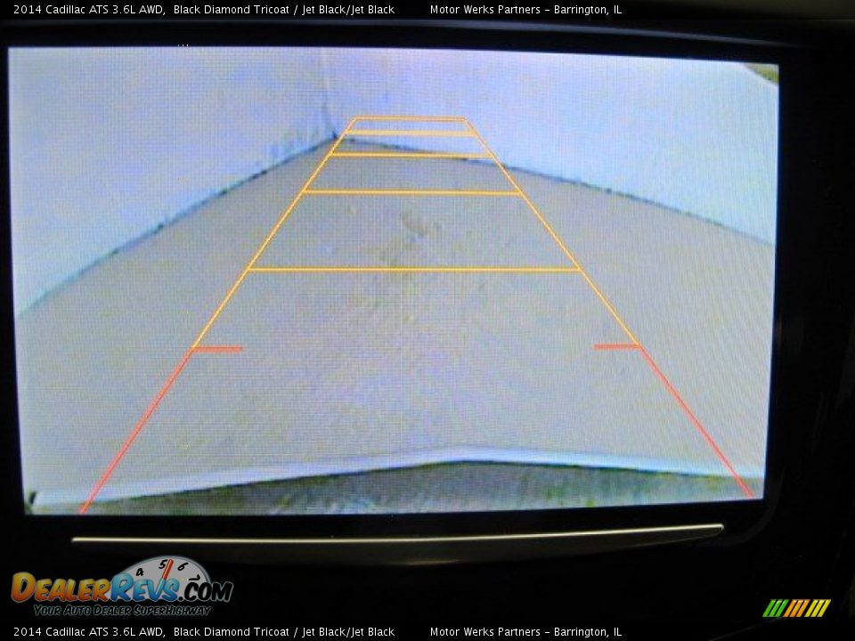 2014 Cadillac ATS 3.6L AWD Black Diamond Tricoat / Jet Black/Jet Black Photo #19