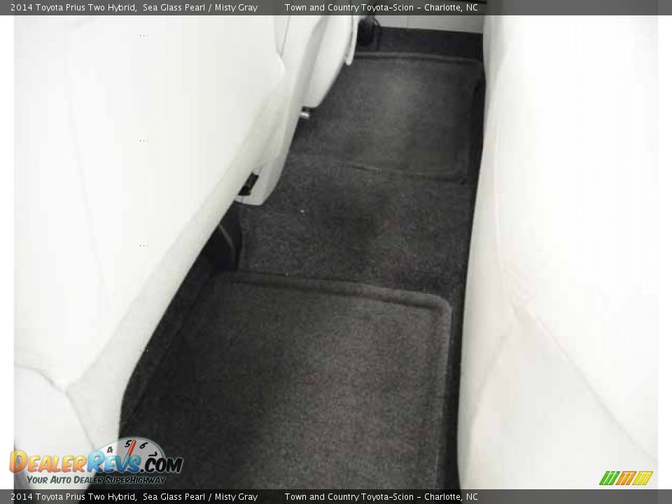 2014 Toyota Prius Two Hybrid Sea Glass Pearl / Misty Gray Photo #8