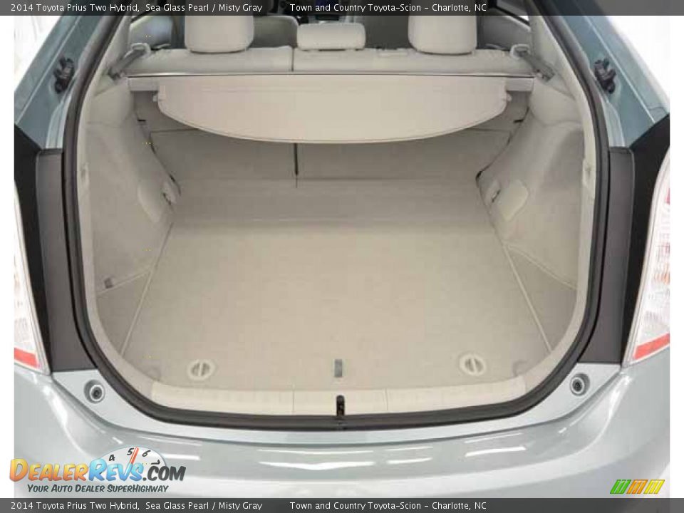 2014 Toyota Prius Two Hybrid Sea Glass Pearl / Misty Gray Photo #32