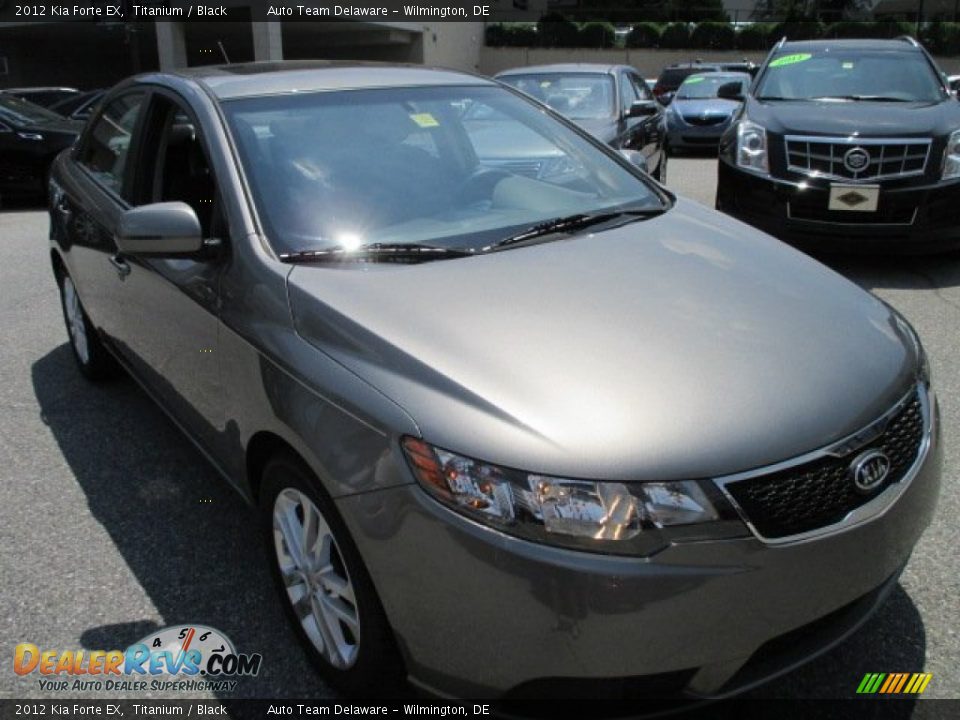 2012 Kia Forte EX Titanium / Black Photo #8