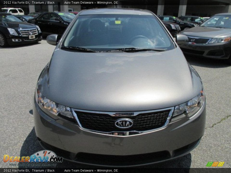2012 Kia Forte EX Titanium / Black Photo #9