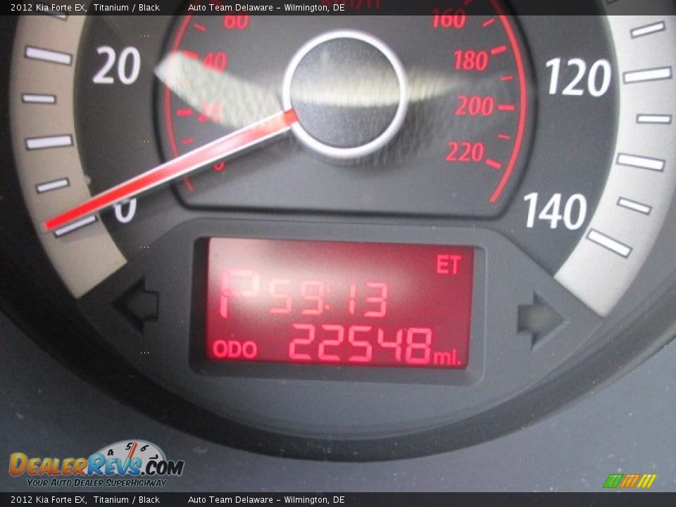 2012 Kia Forte EX Titanium / Black Photo #13