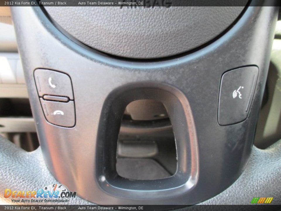 2012 Kia Forte EX Titanium / Black Photo #34
