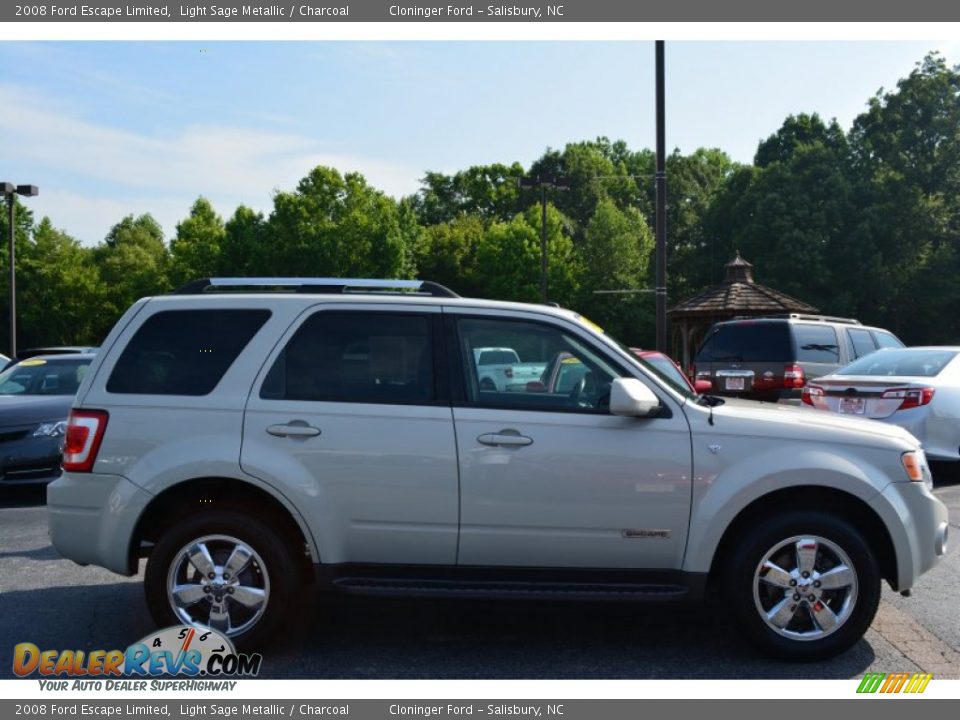 2008 Ford Escape Limited Light Sage Metallic / Charcoal Photo #2