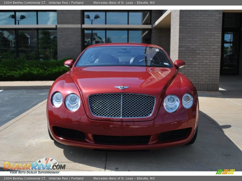 2004 Bentley Continental GT Umbrian Red / Portland Photo #22