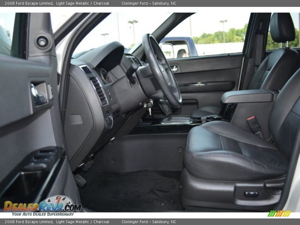 2008 Ford Escape Limited Light Sage Metallic / Charcoal Photo #9