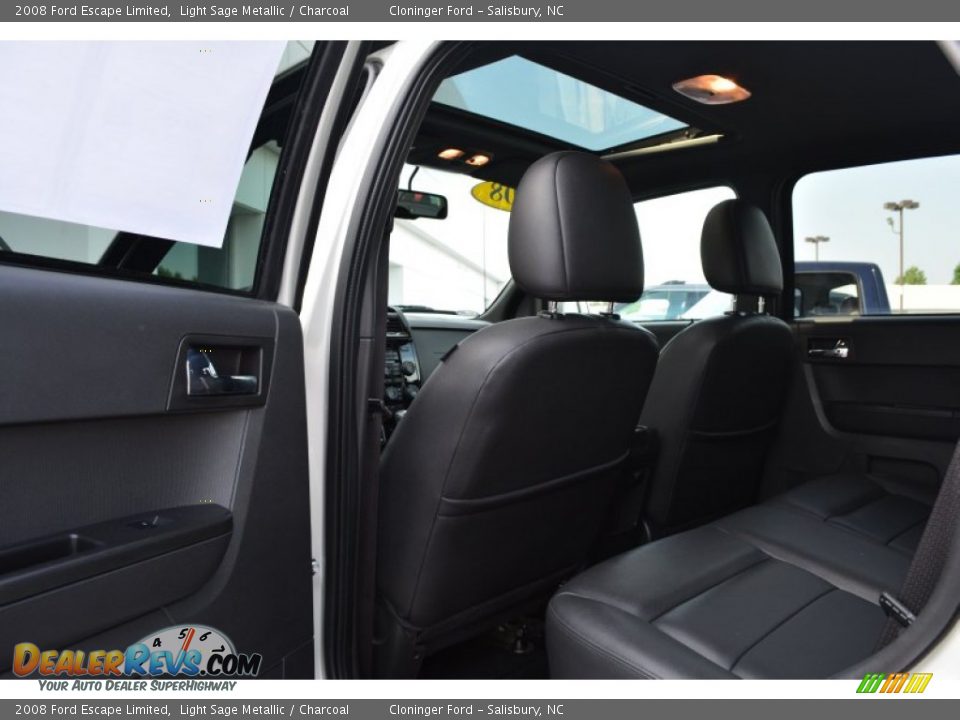 2008 Ford Escape Limited Light Sage Metallic / Charcoal Photo #11