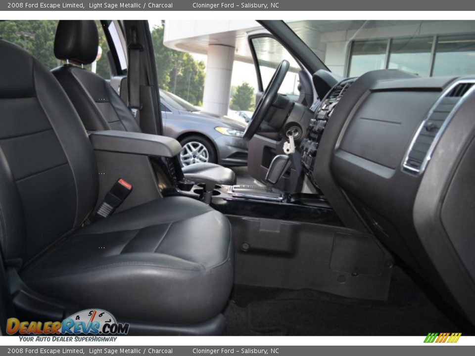 2008 Ford Escape Limited Light Sage Metallic / Charcoal Photo #15