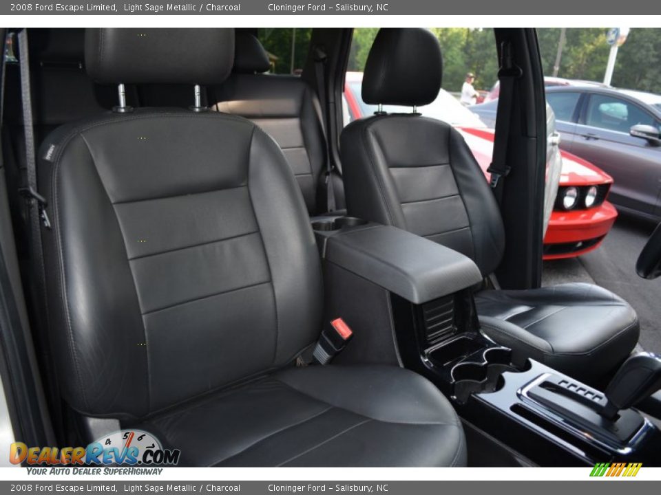 2008 Ford Escape Limited Light Sage Metallic / Charcoal Photo #16