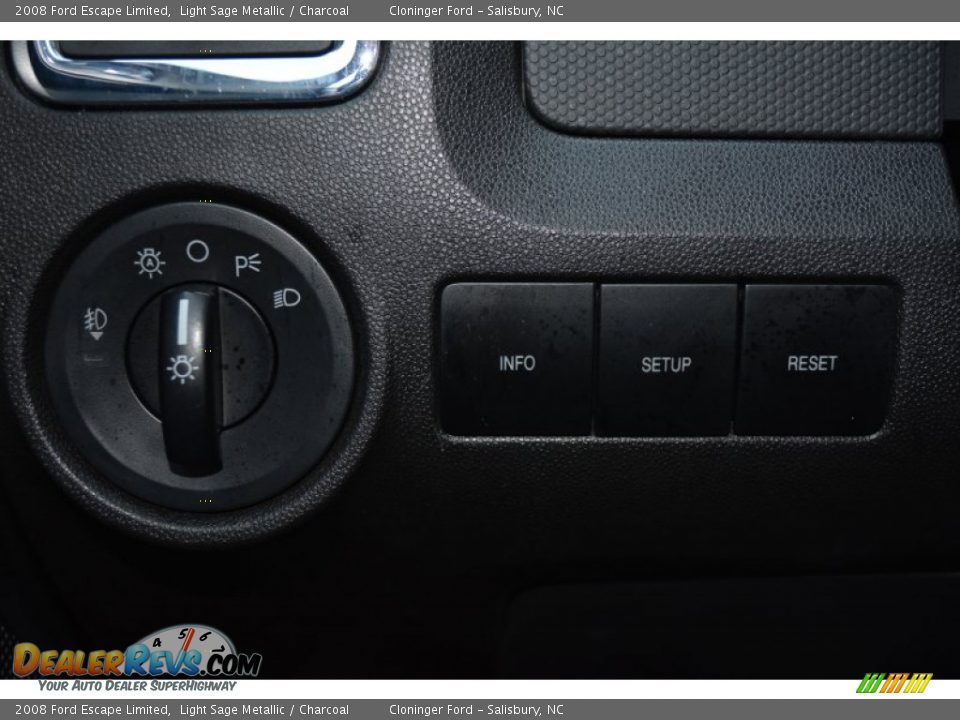 2008 Ford Escape Limited Light Sage Metallic / Charcoal Photo #29