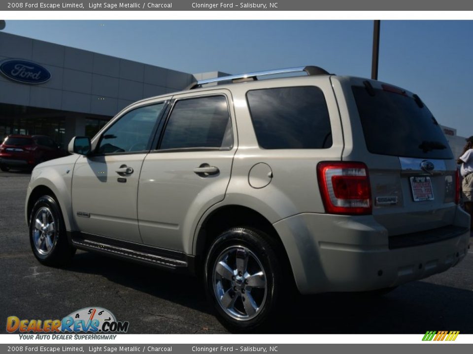 2008 Ford Escape Limited Light Sage Metallic / Charcoal Photo #32