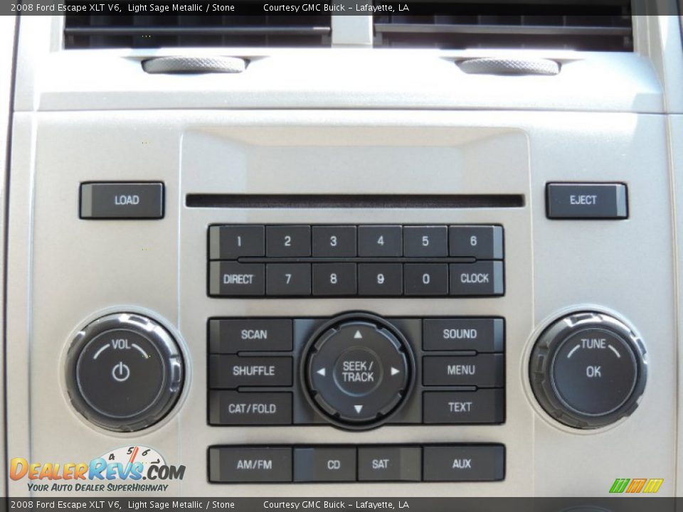 2008 Ford Escape XLT V6 Light Sage Metallic / Stone Photo #19