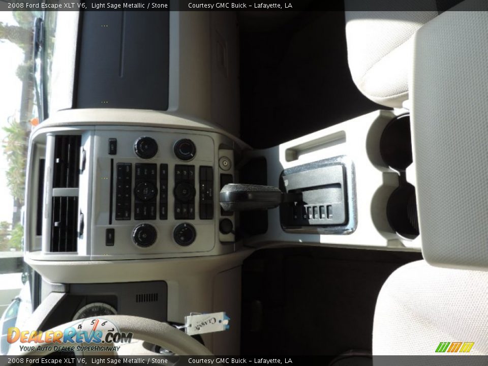 2008 Ford Escape XLT V6 Light Sage Metallic / Stone Photo #21