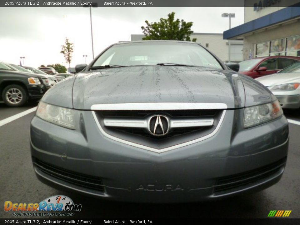 2005 Acura TL 3.2 Anthracite Metallic / Ebony Photo #2
