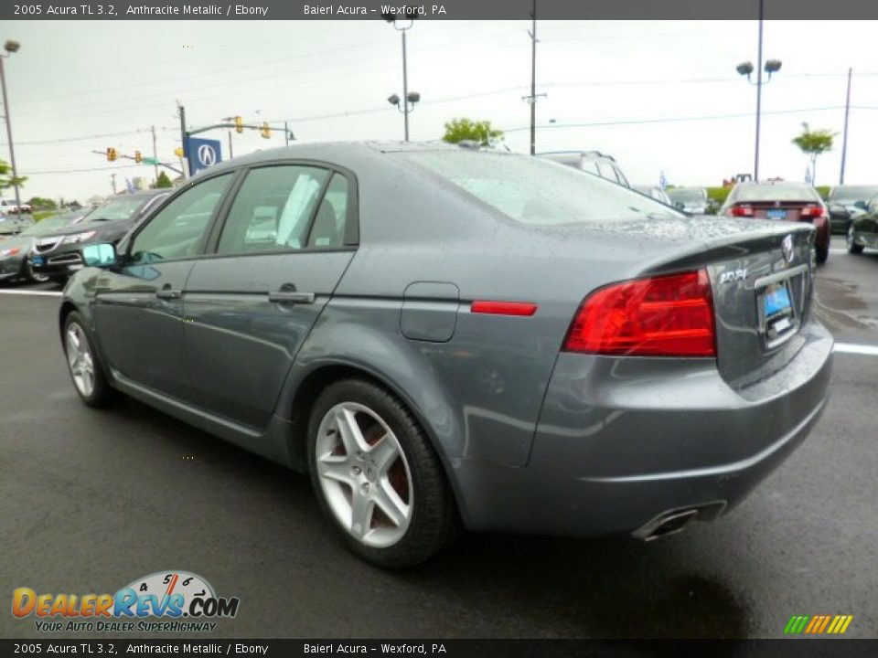 2005 Acura TL 3.2 Anthracite Metallic / Ebony Photo #5