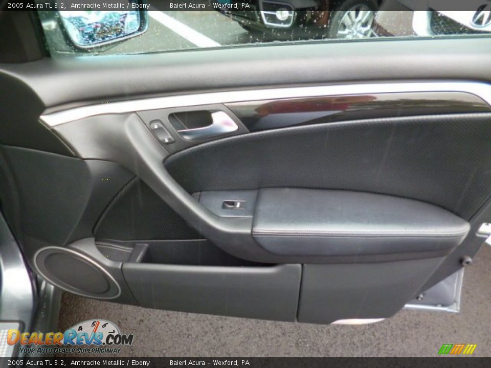 2005 Acura TL 3.2 Anthracite Metallic / Ebony Photo #11