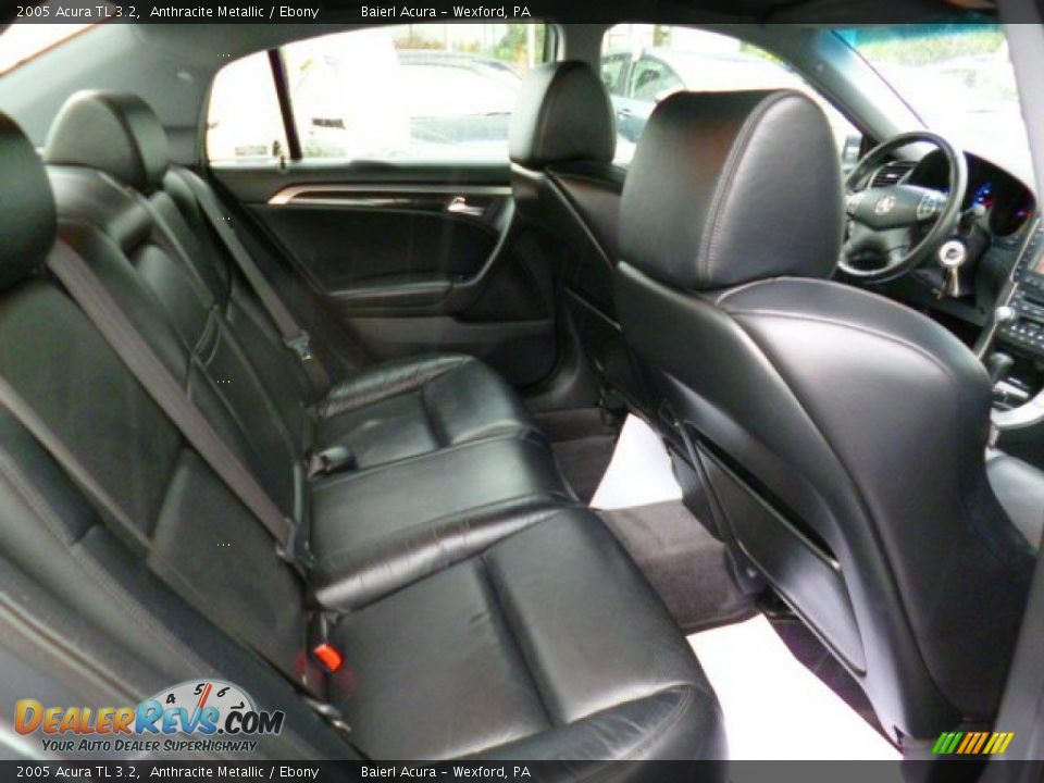 2005 Acura TL 3.2 Anthracite Metallic / Ebony Photo #12