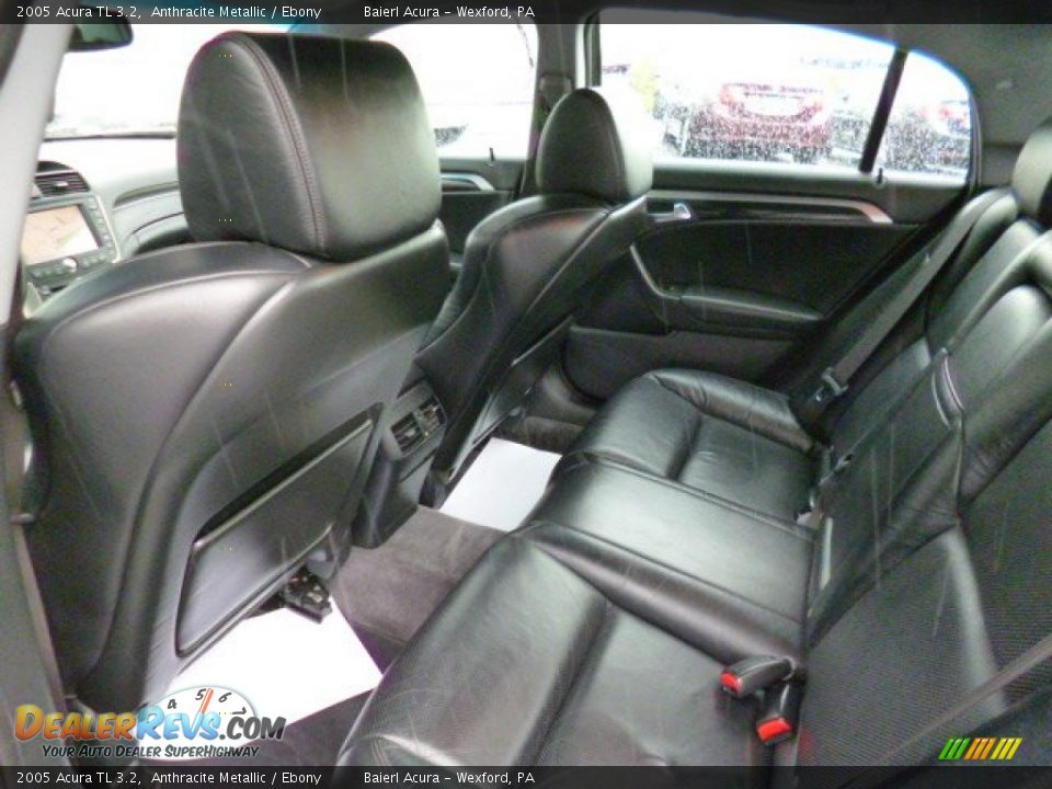 2005 Acura TL 3.2 Anthracite Metallic / Ebony Photo #13