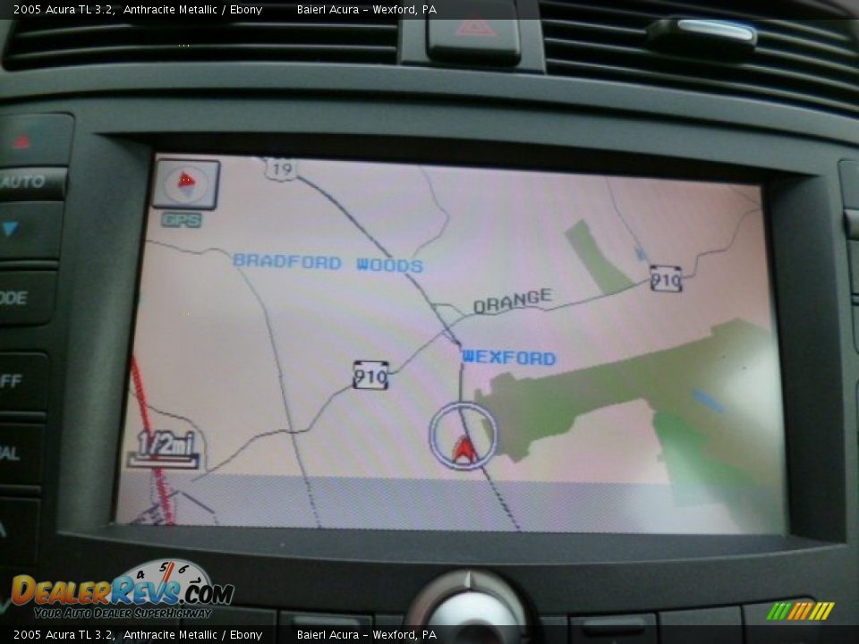 2005 Acura TL 3.2 Anthracite Metallic / Ebony Photo #19