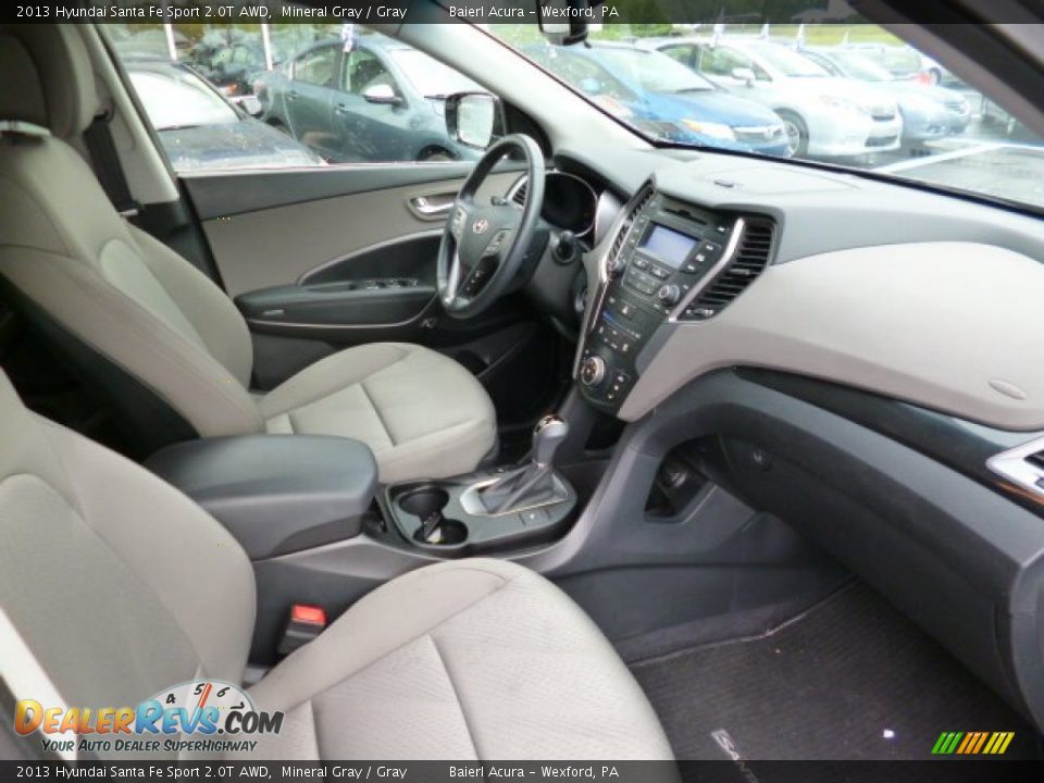 2013 Hyundai Santa Fe Sport 2.0T AWD Mineral Gray / Gray Photo #10