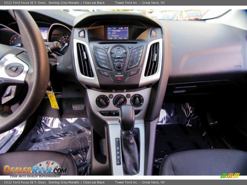 2012 Ford Focus SE 5-Door Sterling Grey Metallic / Charcoal Black Photo #19