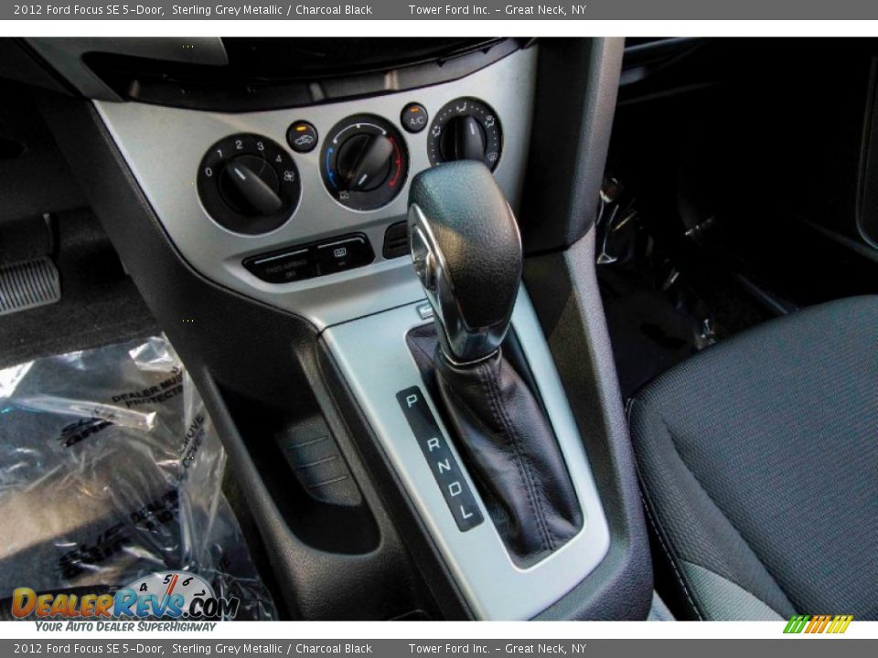 2012 Ford Focus SE 5-Door Sterling Grey Metallic / Charcoal Black Photo #21