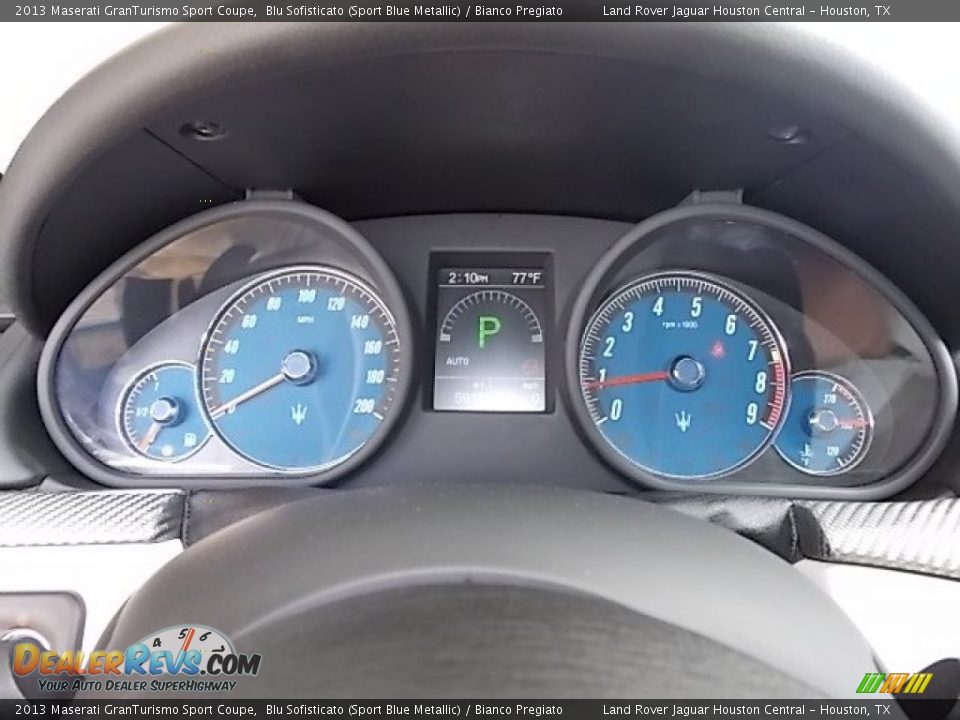 2013 Maserati GranTurismo Sport Coupe Gauges Photo #16