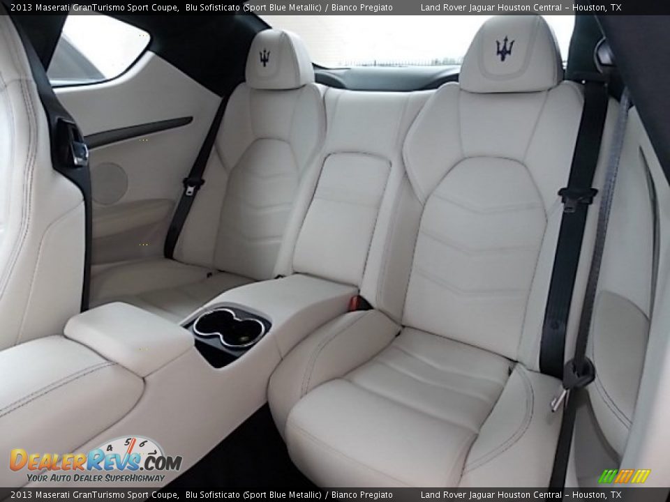 Rear Seat of 2013 Maserati GranTurismo Sport Coupe Photo #22