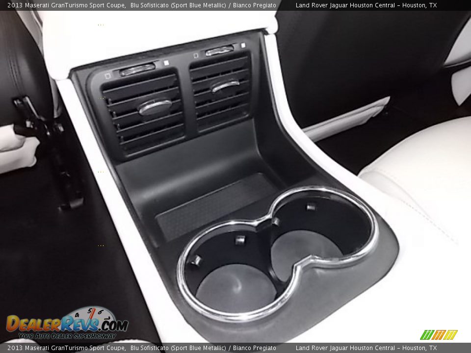 2013 Maserati GranTurismo Sport Coupe Blu Sofisticato (Sport Blue Metallic) / Bianco Pregiato Photo #23
